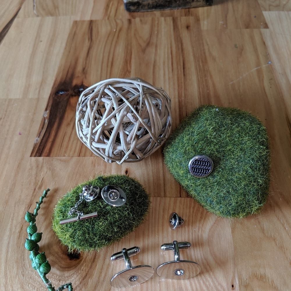 Vintage Style Tie Pins and Cufflinks